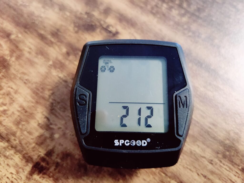 SPGOOD YS-858 Fahrradcomputer Installation Radumfang