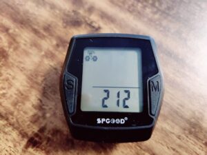 SPGOOD YS-858 Fahrradcomputer Installation Radumfang