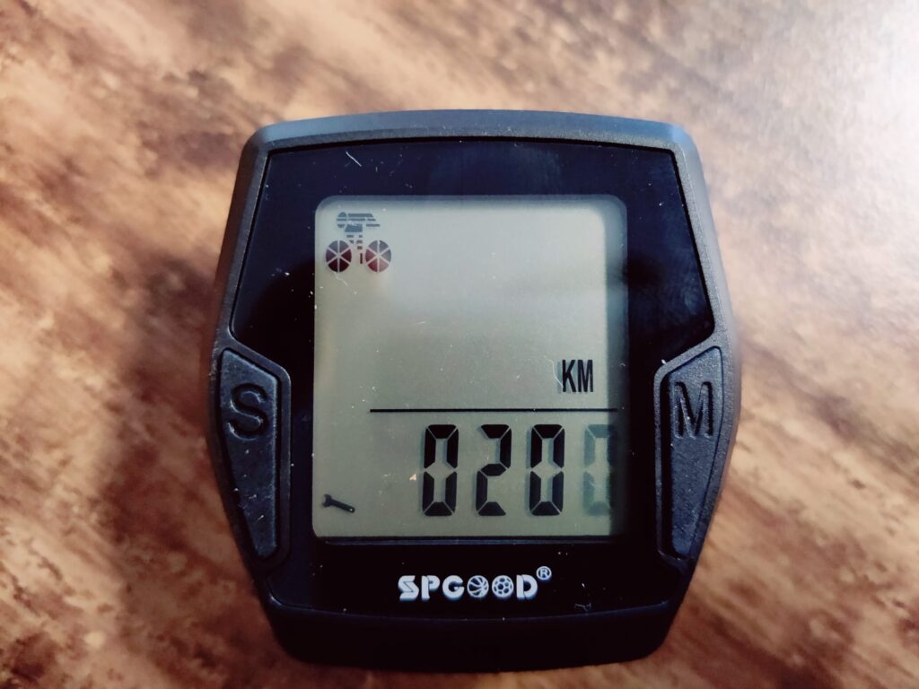 SPGOOD YS-858 Fahrradcomputer Installation Wartungserinnerung