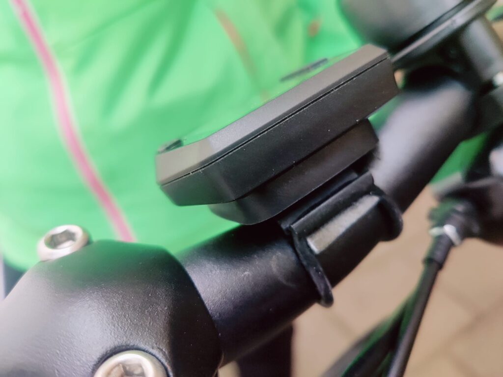 SPGOOD YS-858 Fahrradcomputer Fixierung mit Gummiband