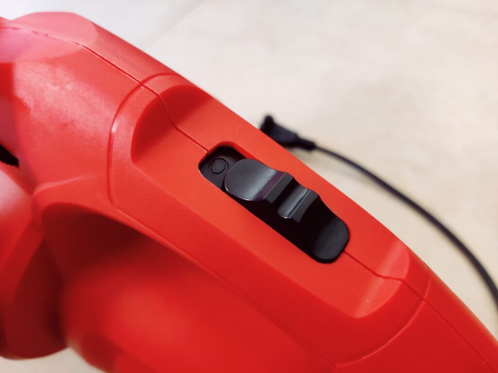 Scheppach BLV3000E Laubsauger Ein- und Ausschalter