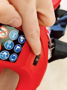 Scheppach BLV3000E Laubsauger Leistungsregelung