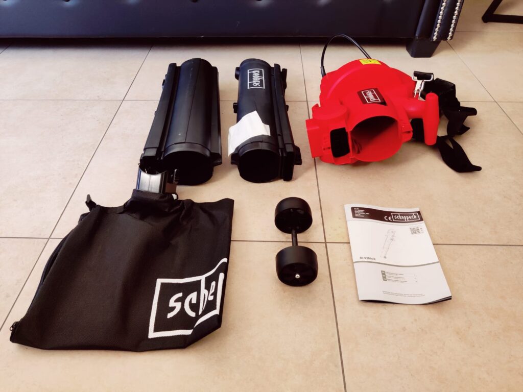 Scheppach BLV3000E Laubsauger Startbild