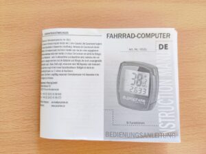 Prophete 0531 Fahrradcomputer Anleitung