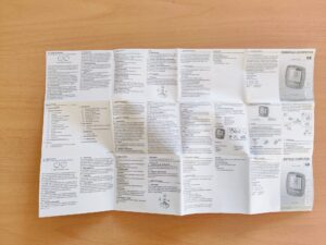 Prophete 0531 Fahrradcomputer Anleitung offen