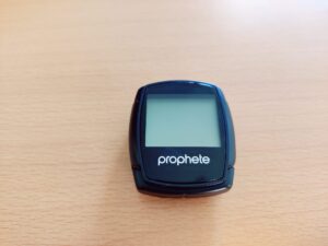 Prophete 0531 Fahrradcomputer von oben