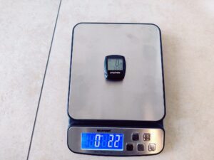 Prophete 0531 Fahrradcomputer ermitteltes Gewicht