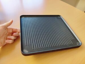 WMF Lono Raclette Grillplatte geriffelt