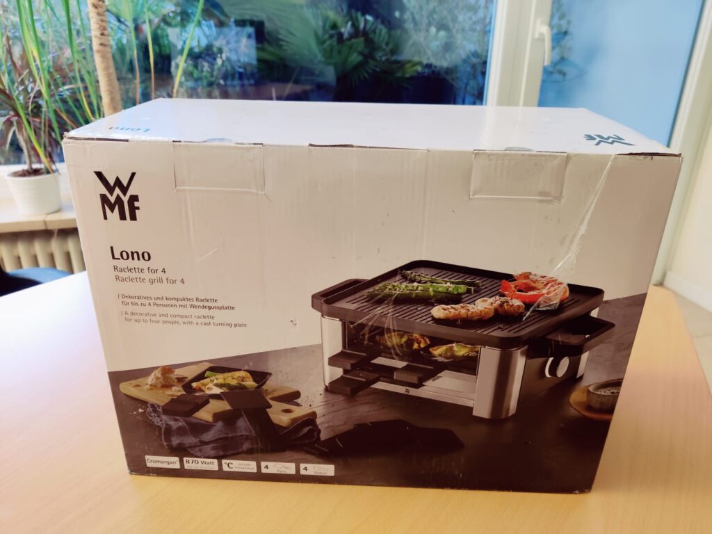 WMF Lono Raclette Verpackung
