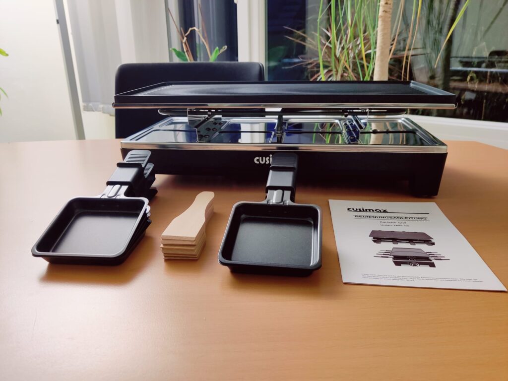 Cusimax CMRC-300 Raclette Übersicht