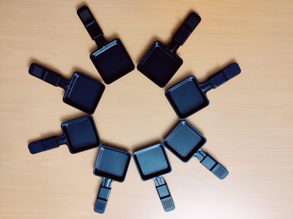 Cusimax CMRC-300 Raclette Pfännchen im Set