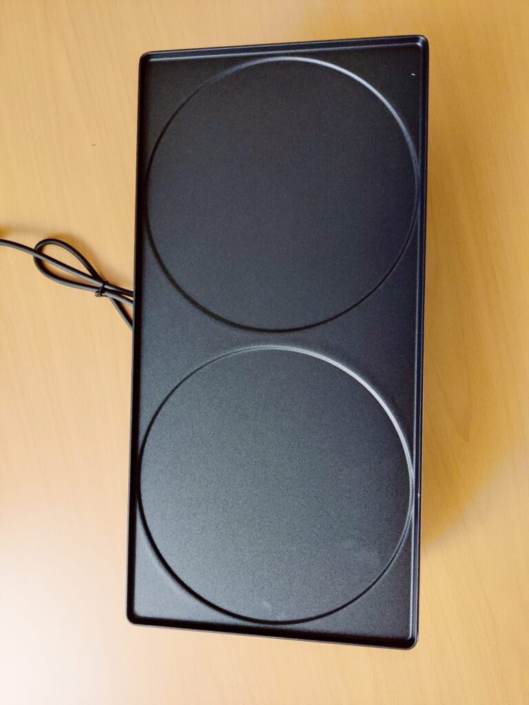 Cusimax CMRC-300 Raclette Grillplatte glatt mit Crêpe-Option