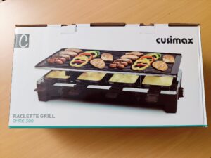 Cusimax CMRC-300 Raclette Verpackung