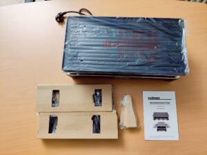 Cusimax CMRC-300 Raclette mit Zubehör verpackt