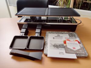 Rommelsbacher RCS 1350 Raclette Übersicht