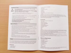 Rommelsbacher RCS 1350 Raclette Rezeptheft