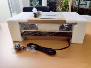 Rommelsbacher RCS 1350 Raclette verpackt von vorne