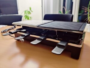 Rommelsbacher RCS 1350 Raclette betriebsbereit