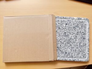 Rommelsbacher RCS 1350 Raclette Natursteinplatte verpackt