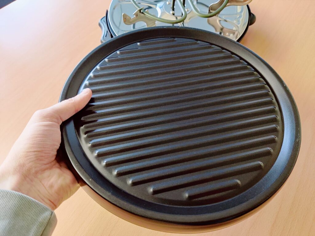 Princess 162725 Raclette Grillplatte geriffelt