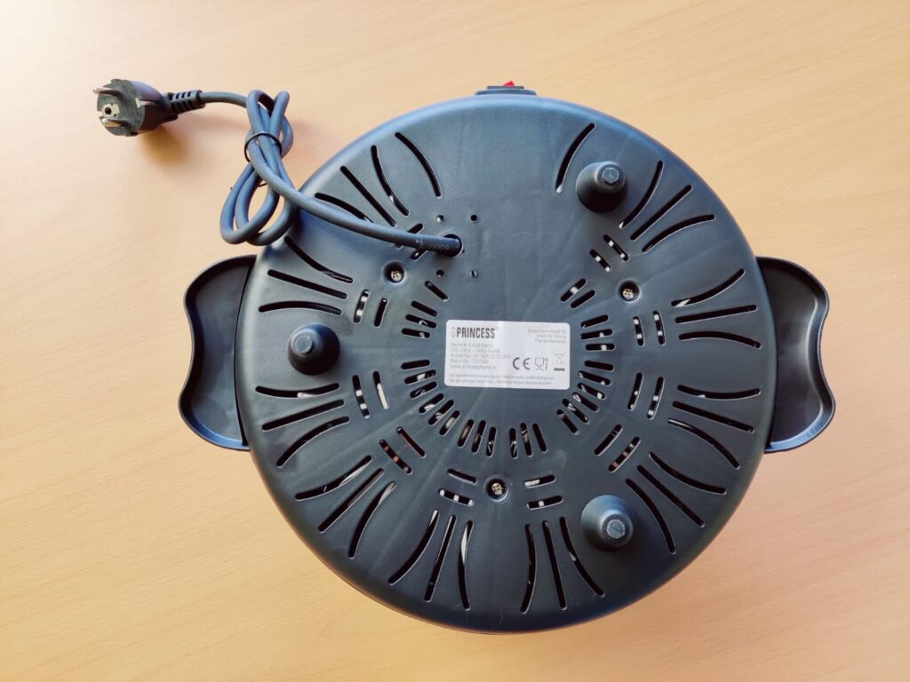 Princess 162725 Raclette Unterseite