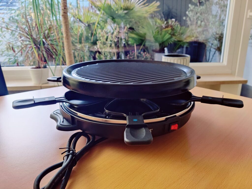 Princess 162725 Raclette mit allen Pfännchen