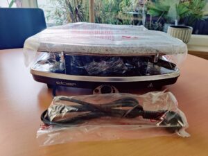 Cloer 6430 Raclette in Plastik verpackt