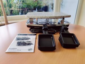 Cloer 6430 Raclette Übersicht