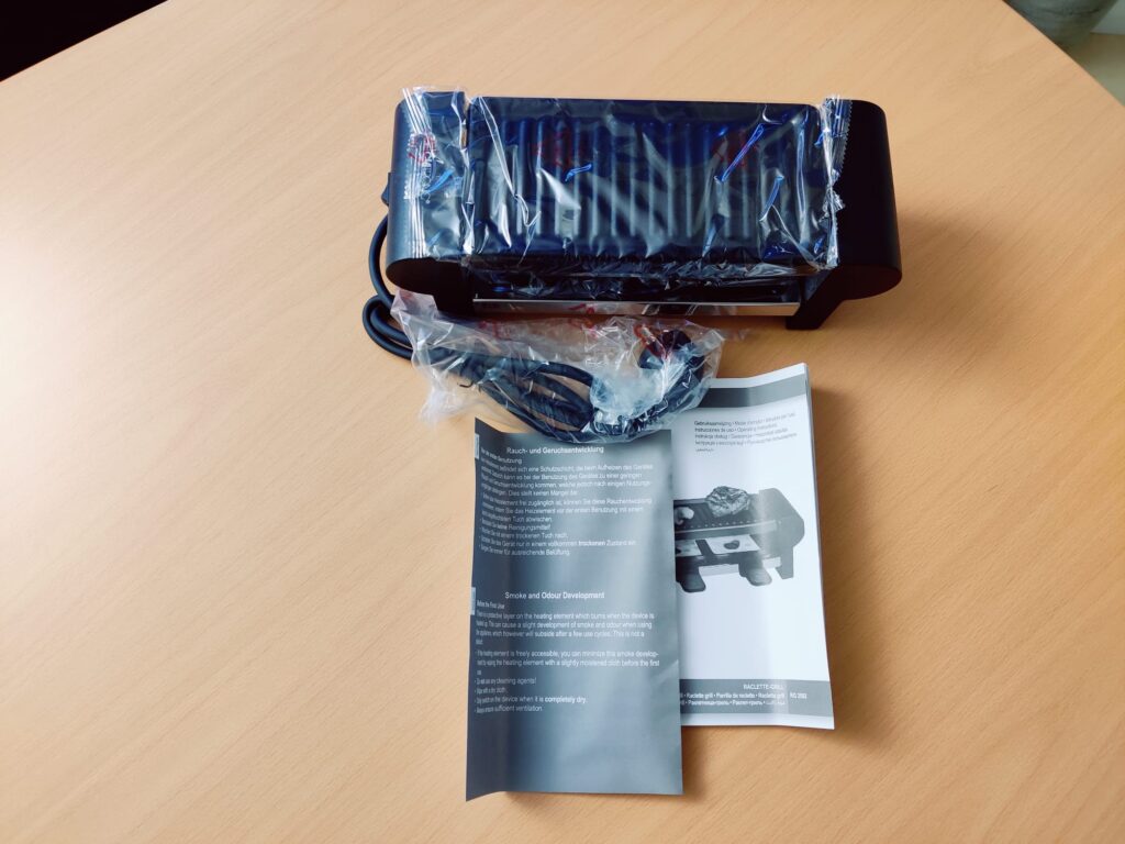 Clatronic RG 3592 Raclette mit Zubehör