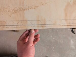 AEG PST 500 Stichsäge Sägeschnitt