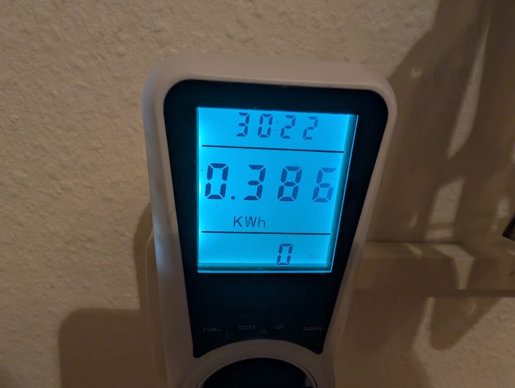 Aigostar-Dampfgarer Stromverbrauch