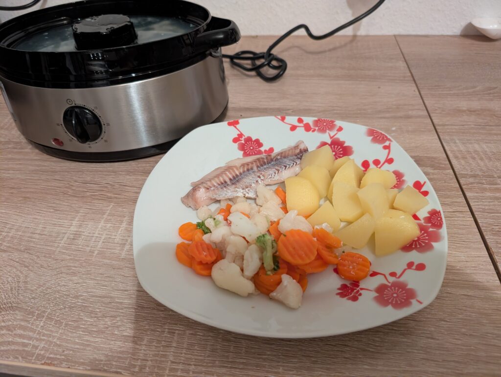 Aigostar-Dampfgarer fertige Mahlzeit