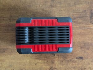 Akku der Einhell TE-JS 1880 Li – Solo Stichsäge von unten