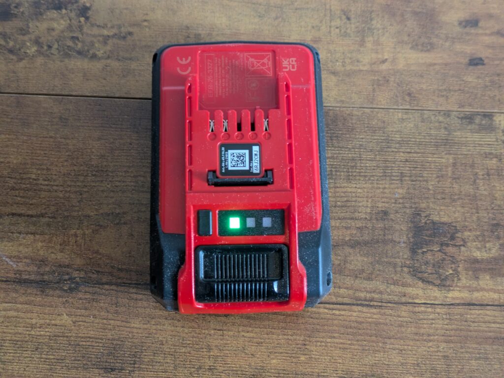 Akku der Einhell TE-JS 1880 Li – Solo Stichsäge von vorne