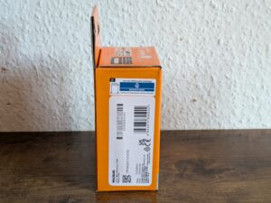 Akkuverpackung der WORX Nitro WX542 Stichsäge von rechts