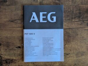 Anleitung der AEG PST 500 Stichsäge
