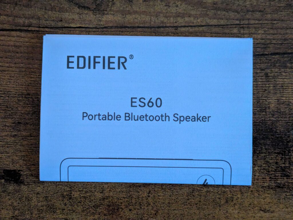 Anleitung des Edifier ES60 Lautsprechers