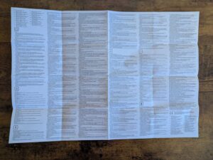 Anleitung des Edifier ES60 Lautsprechers geöffnet (2)