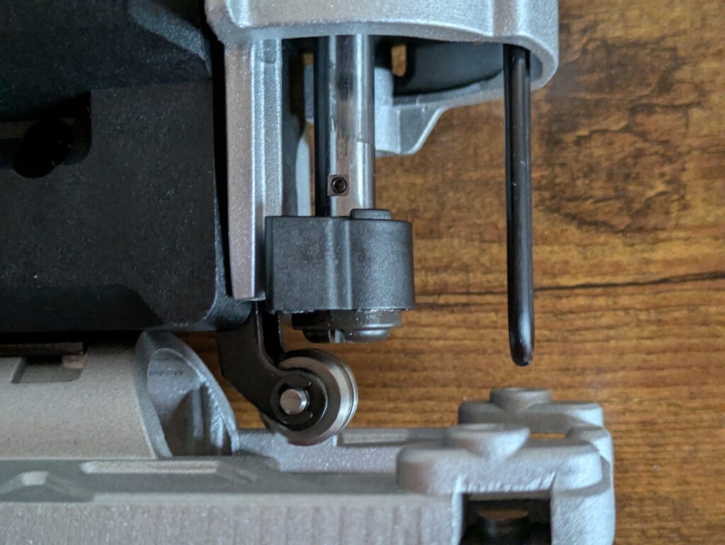 Aufnahme der WORX Nitro WX542 Stichsäge