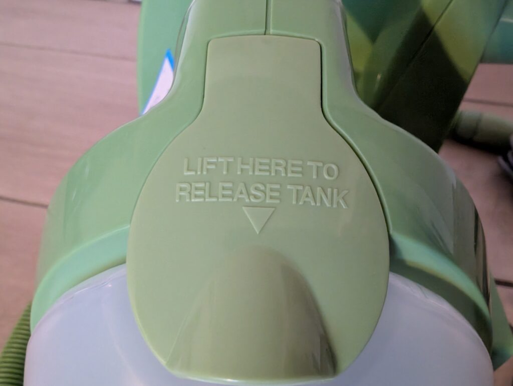 BISSELL Little Green Waschsauger Arretierung Schmutzwassertank