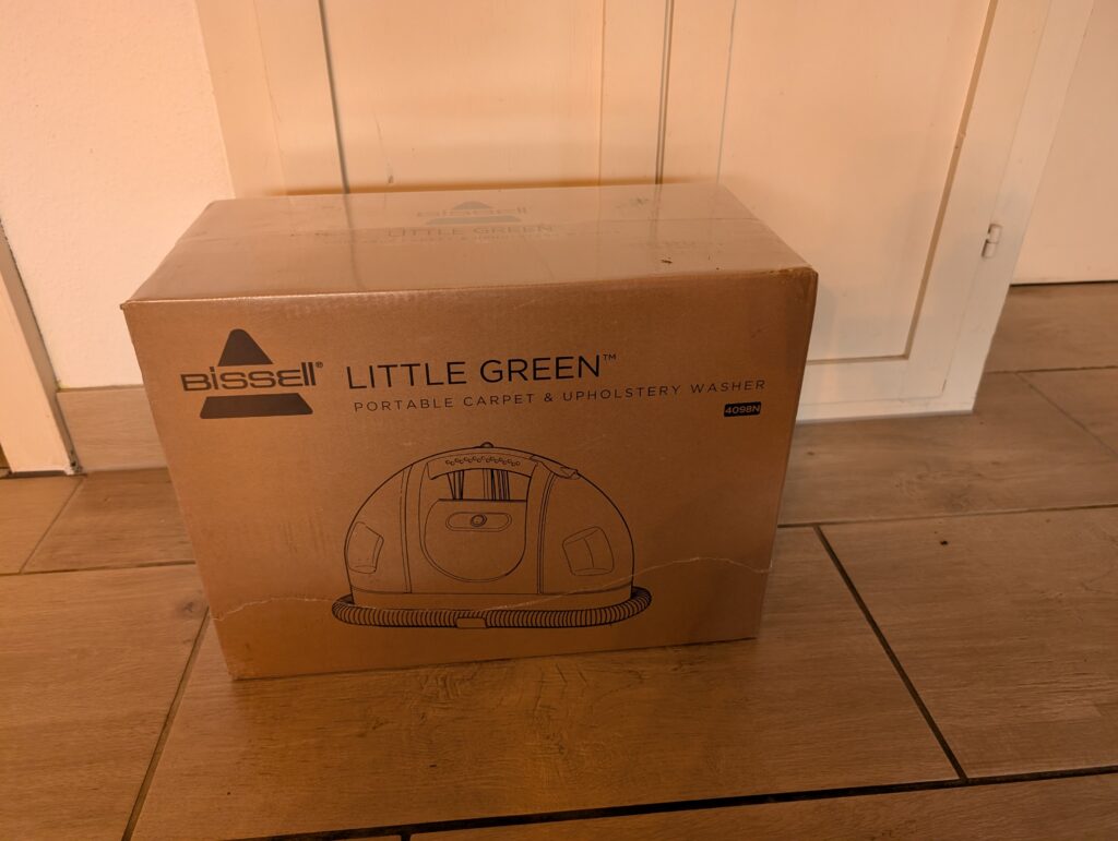 BISSELL Little Green Waschsauger Verpackung