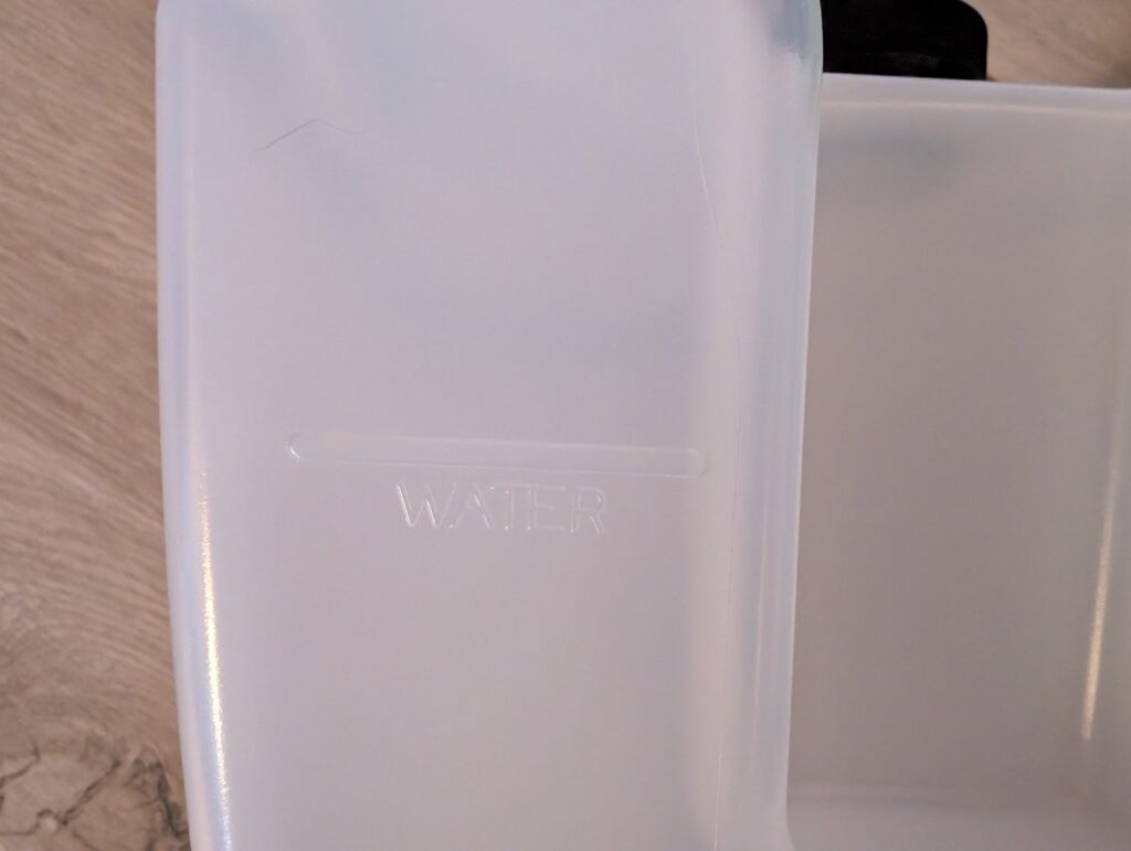 BISSELL Little Green Waschsauger Wassertank Markierung