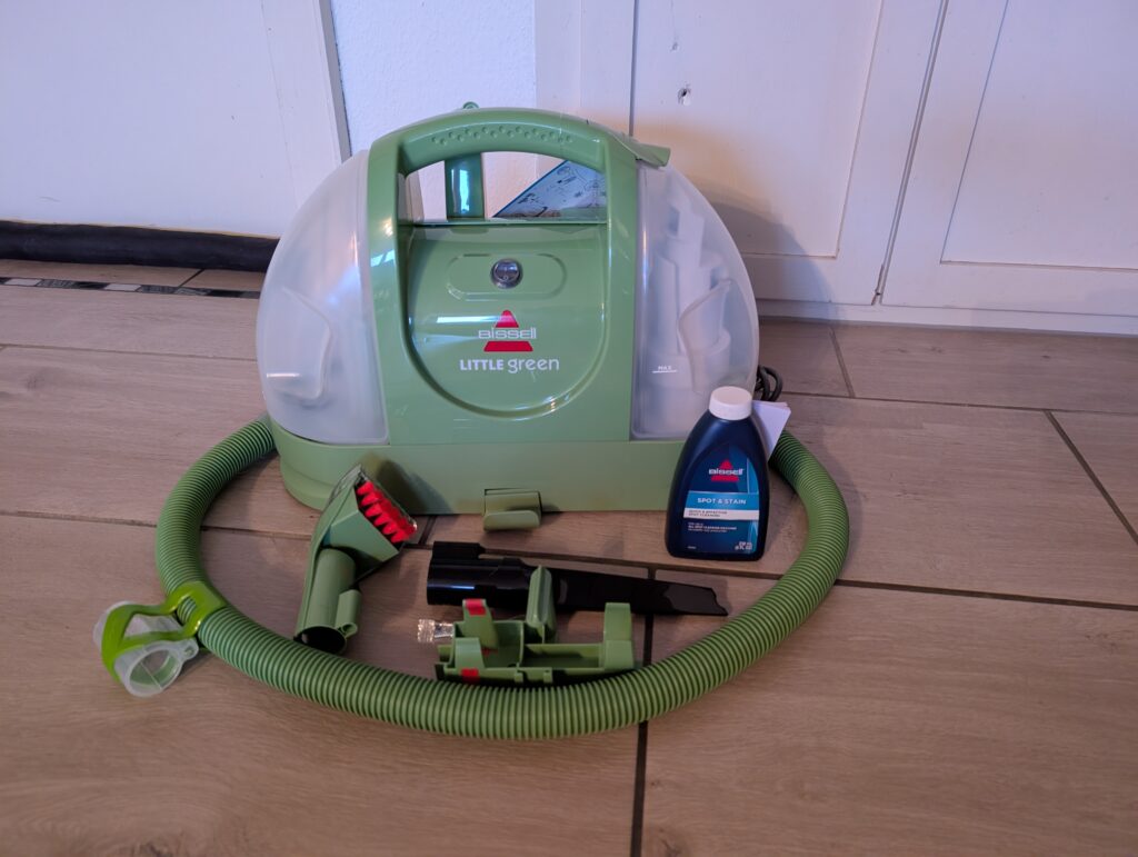 BISSELL Little Green Waschsauger gesamter Lieferumfang
