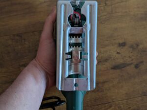 Bosch PST 900 PEL Stichsäge von unten ohne Sägeblattdepot