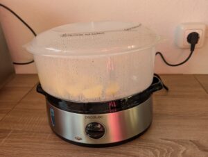 Cecotec Vapovita 3000 Inox Dampfgarer Kartoffeln garen