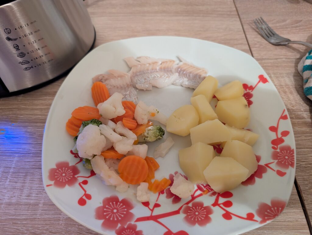 Clatronic DG 3547 Dampfgarer fertige Mahlzeit