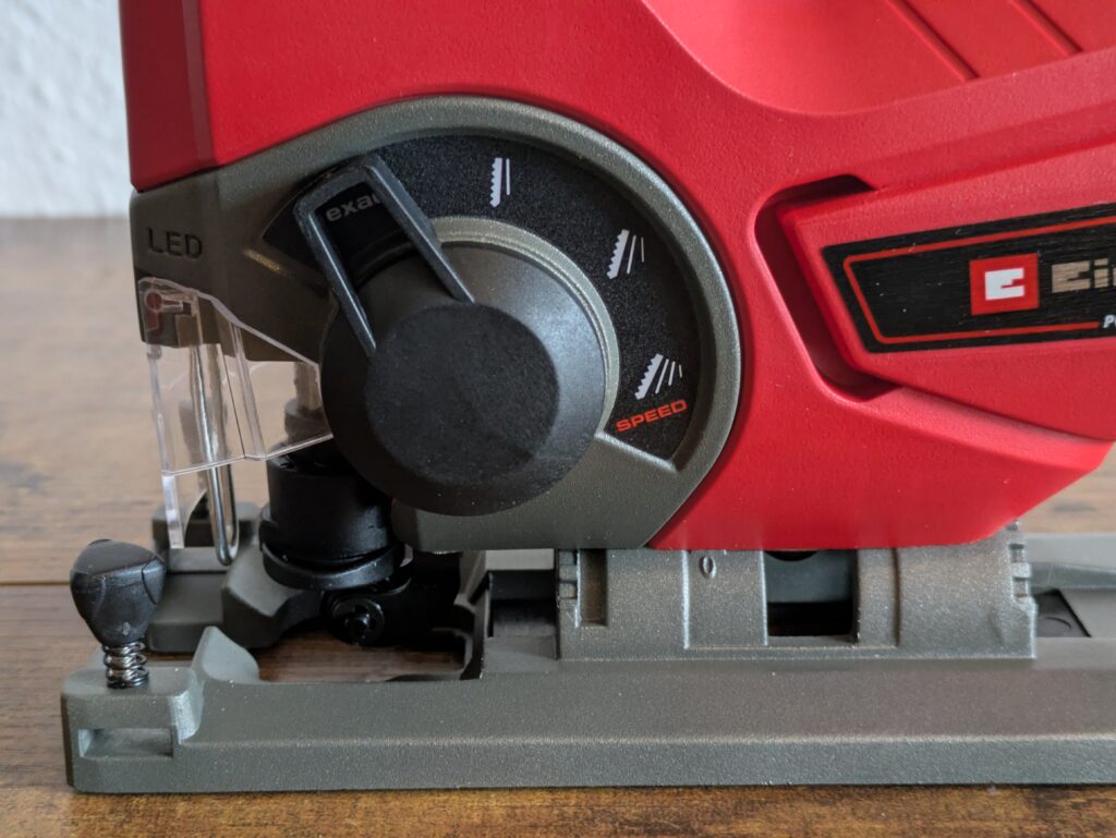 Einhell TE-JS 1880 Li – Solo Stichsäge in der Nahansicht