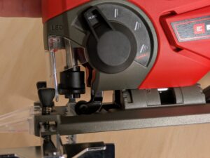 Einhell TE-JS 1880 Li – Solo Stichsäge in der Nahansicht (2)