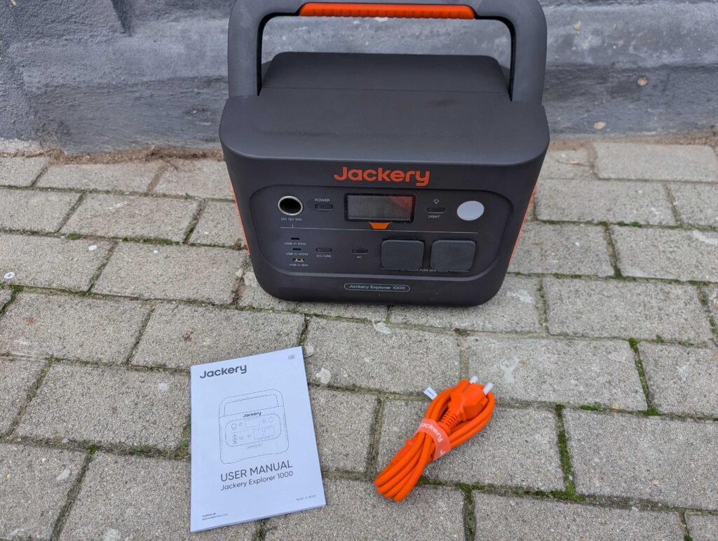 Jackery 1000 v2 Powerstation Lieferumfang