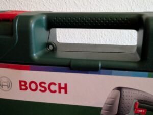 Kofferverschluss der Bosch PST 900 PEL Stichsäge